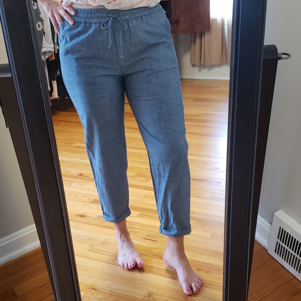 J by J Crew Denim Cropped Pants
